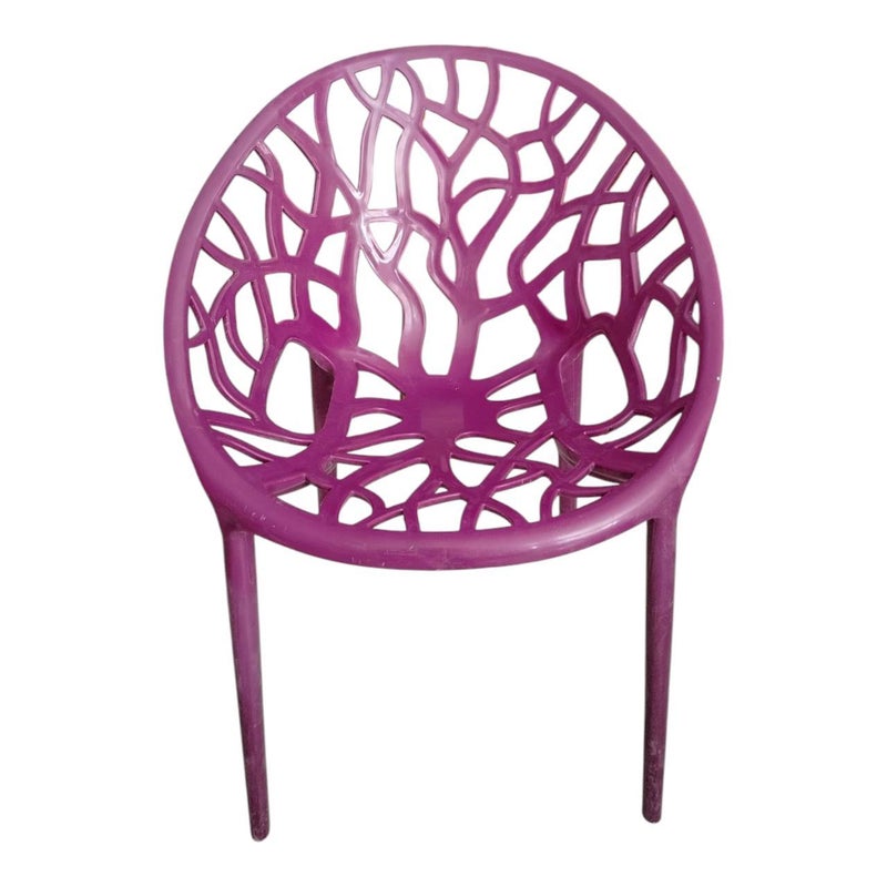 كرسي مارسيليا من خورشيد بلاست للبلاستيك - بنفسجي